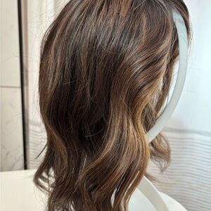 Brown Wavy Hair Wig